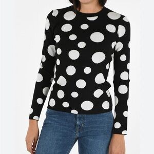 Armani Jeans Sweater with Polka Dots